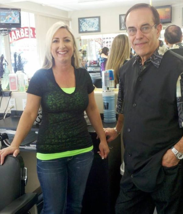 Inside Cosmo's Barber Shop