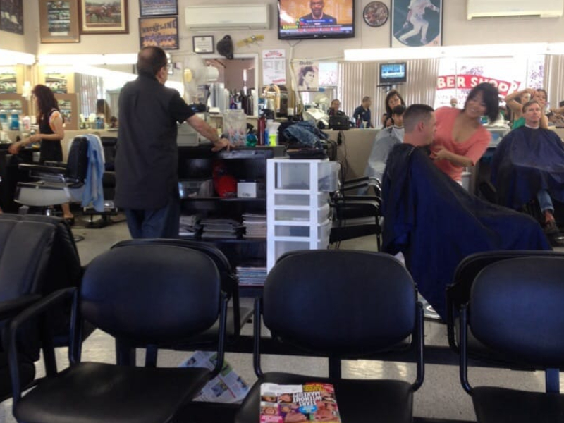 Cosmo's Barber Shop - our work 1